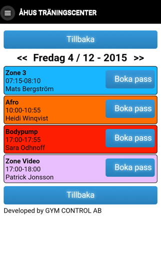 Screenshot #2 pour Åhus Träningscenter