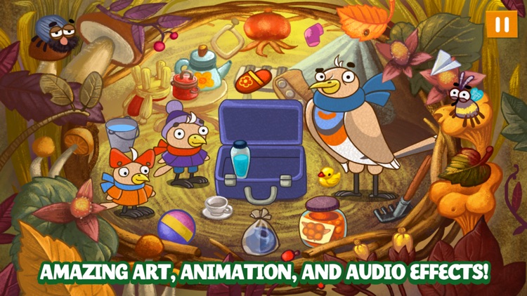 Funny Forest Family – Interactive story about animals for kids screenshot-0