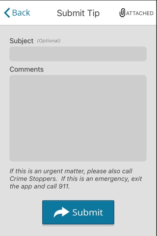 Prince George's County Crime Solvers Mobile App screenshot 2