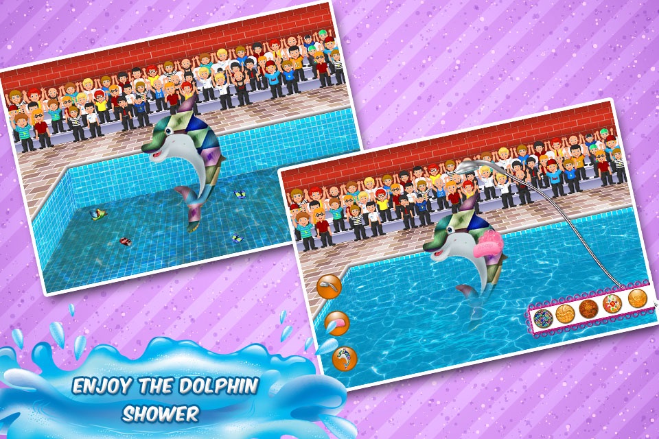 Pool Party Dolphin Show Cleaning & Washing screenshot 4