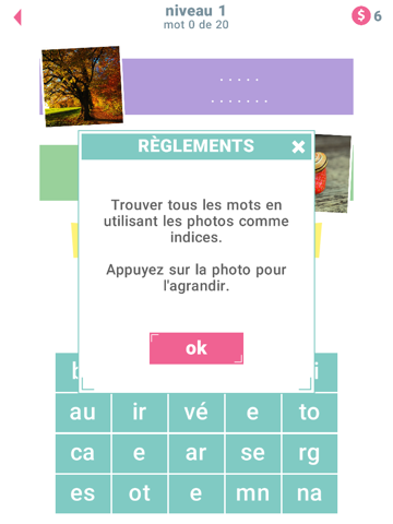 Screenshot #5 pour 2 Indices: Mots et Syllables