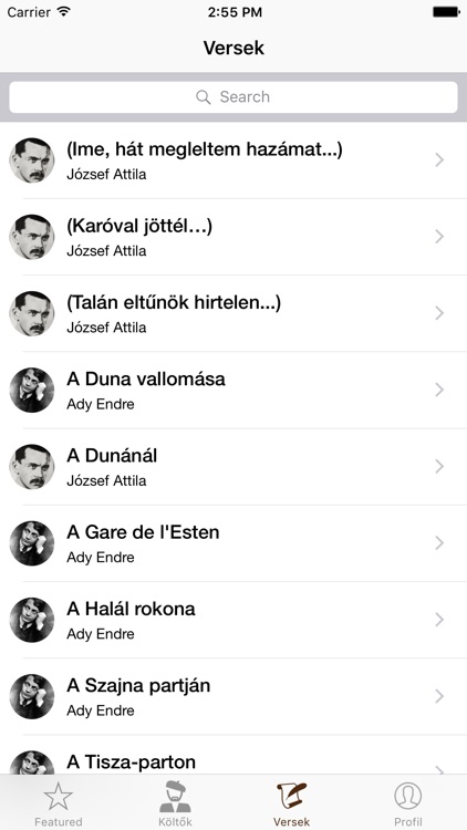 Versek - Magyar versek gyűjteménye