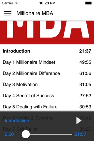 Millionaire MBA: Free Sample screenshot 4