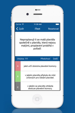 iTest - Lodní průkaz screenshot 2