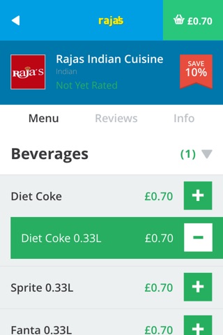 Rajas Indian Cuisine screenshot 4