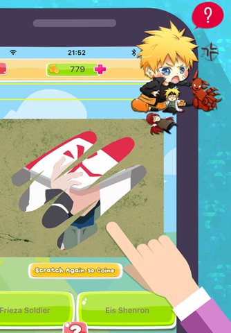 Naruto Edition Quiz : Scratch Game Anime Character Guess Trivia for naru naru shippuden manga version screenshot 4