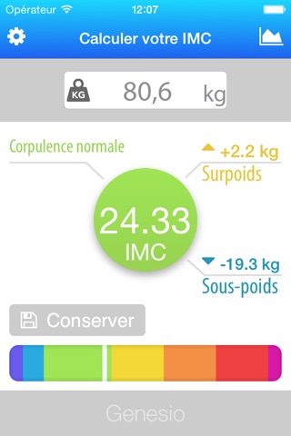 Calculate your BMI and follow the evolution of your weight screenshot 2