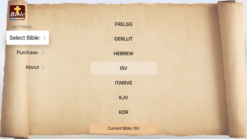 #3. Handy Bible App (iOS) By: Vincent Chiu