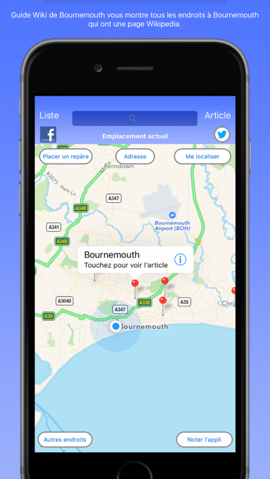 Screenshot #1 pour Guide Wiki de Bournemouth - Bournemouth Wiki Guide