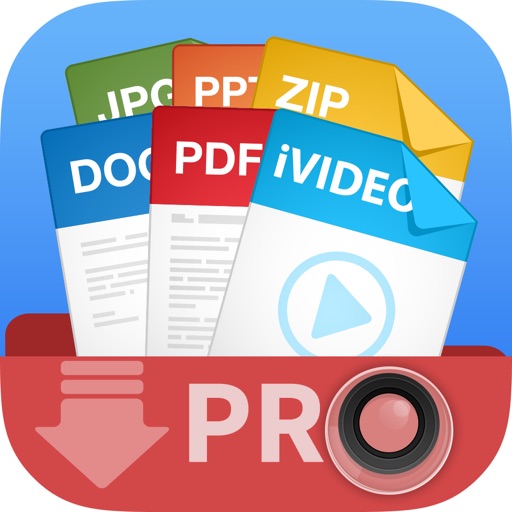 Video Player and  Document Manager PRO, Watch Videos Online and Offline Icon