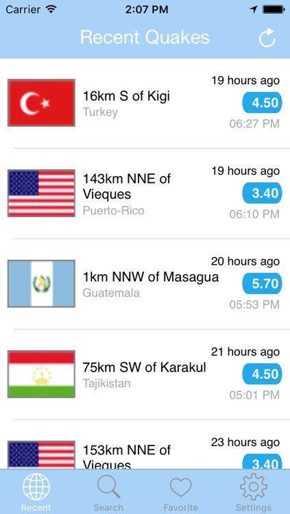 Earthquake PRO - Alert & Search USGS Data Edition