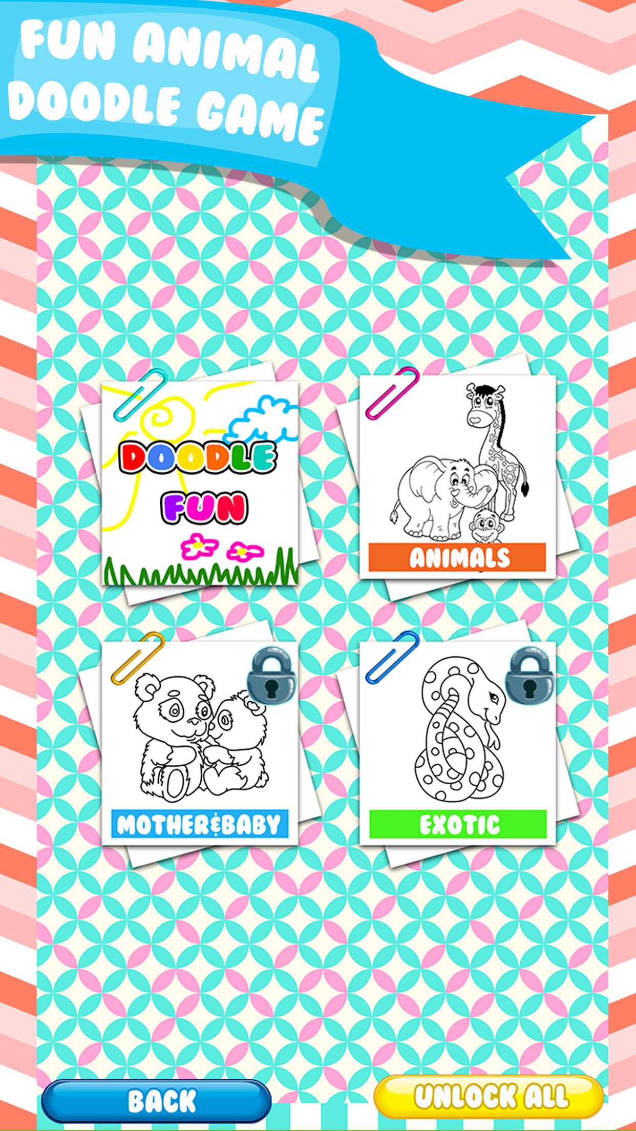 Kids Doodle Drawing Coloring Book - preschool christmas toddler games!! screenshot 3