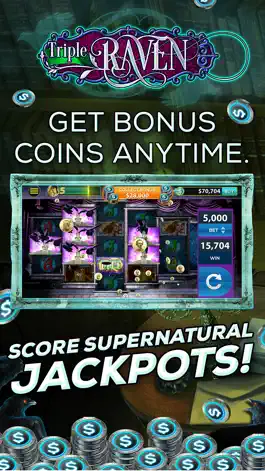 Game screenshot Triple Raven: FREE Vegas Slot Game apk