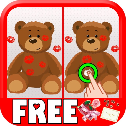 Valentine Find The Difference iOS App