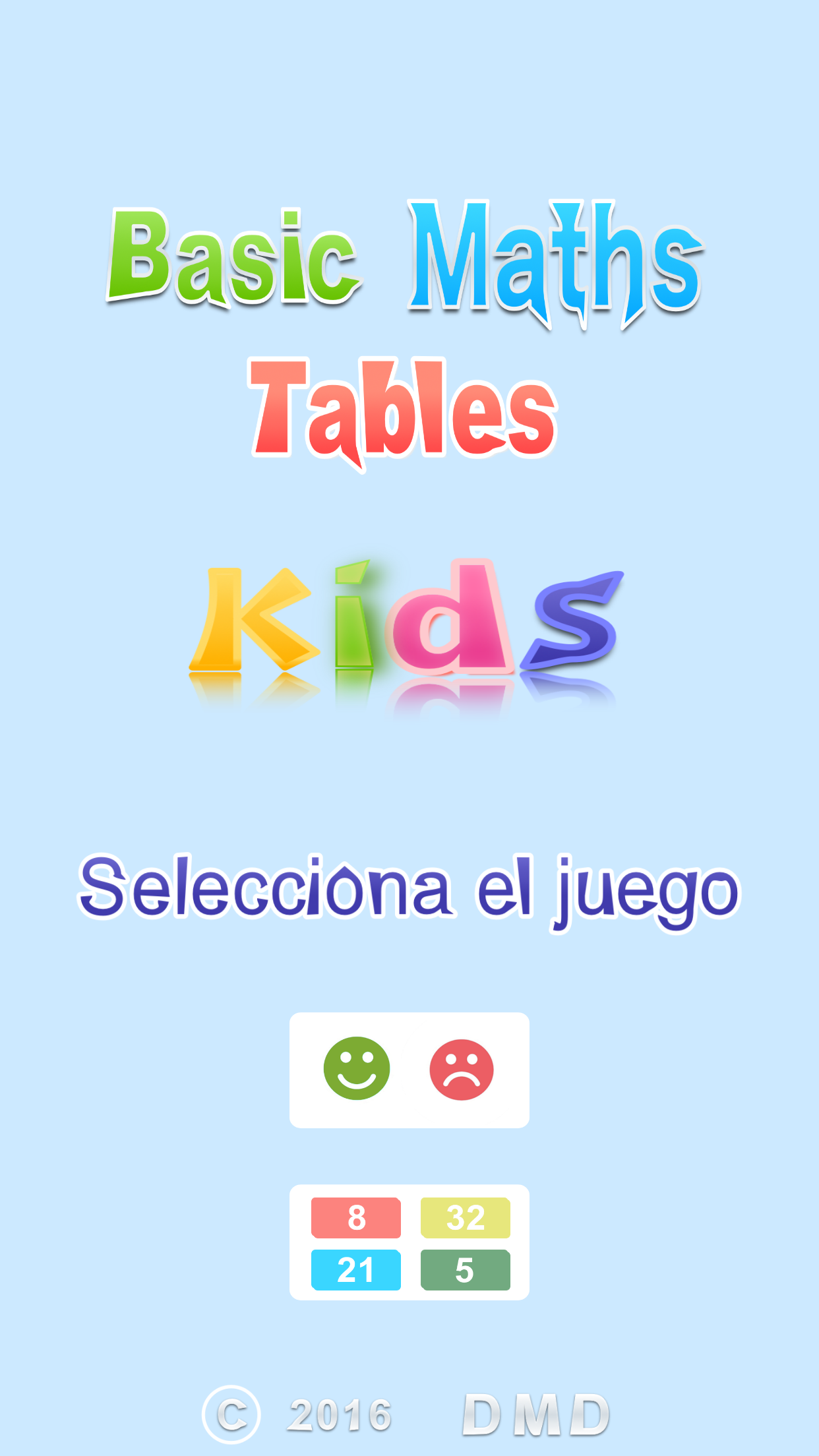 A Basic Maths Multiplication Tables for Kids - Train Your Brain