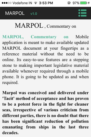 MARPOL 73/78 Consolidated 2015 screenshot 2