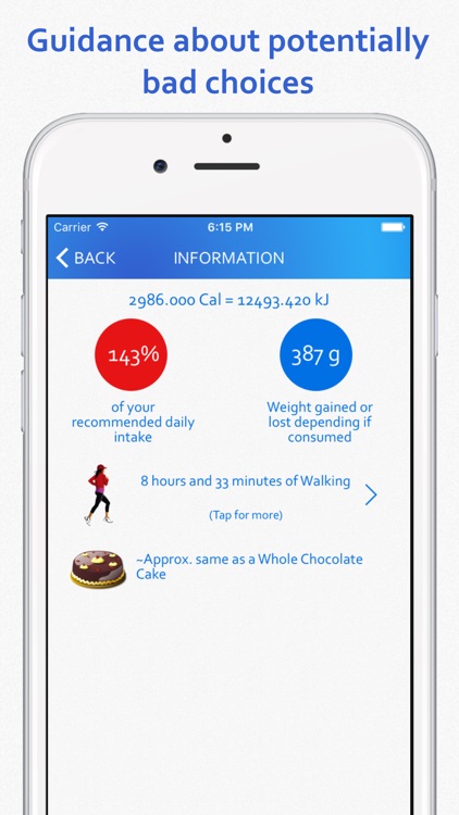 Pocket Cal/kJ Pro screenshot-4
