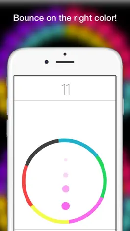 Game screenshot Dot Bounce In Circle- Free Endless Color Game Mode hack