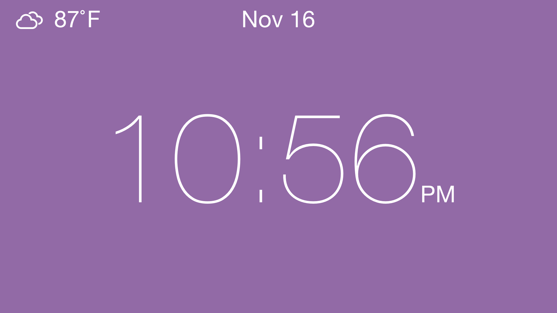 Clock - Modern deskclock with nightstand mode screenshot 14