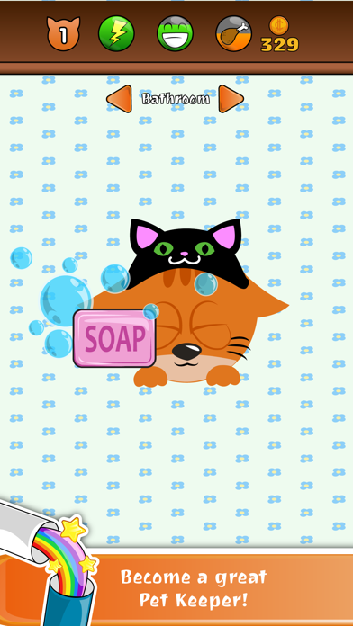 Screenshot #2 pour Mon Virtuel Pet Care - Boo Bear & Cat Qui Parle