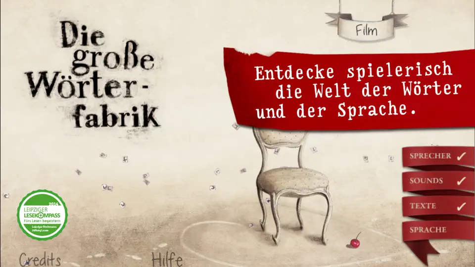 Screenshot von Die Große Wörterfabrik auf dem iPhone 1