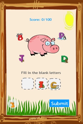 Animals Blank Letters screenshot 3