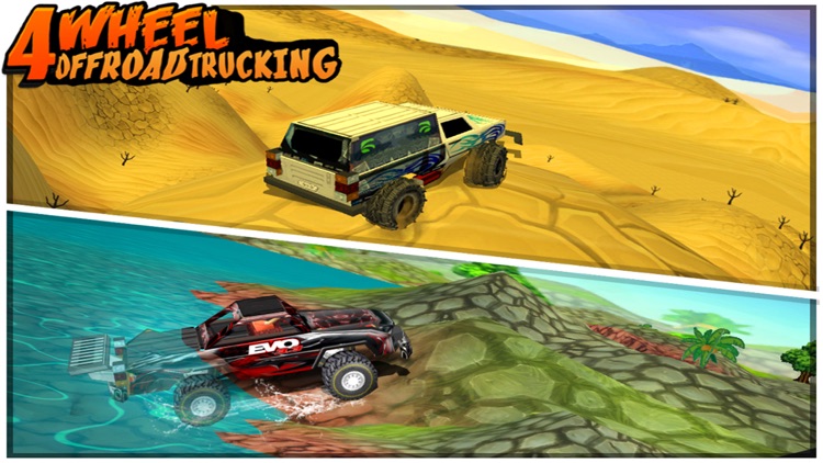 4 Wheel OffRoad Monster Truck screenshot-4