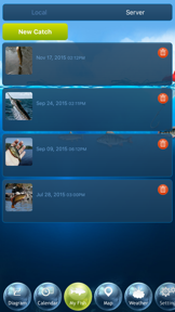 Fishing Deluxe - Best Fishing Times Calendar screenshot