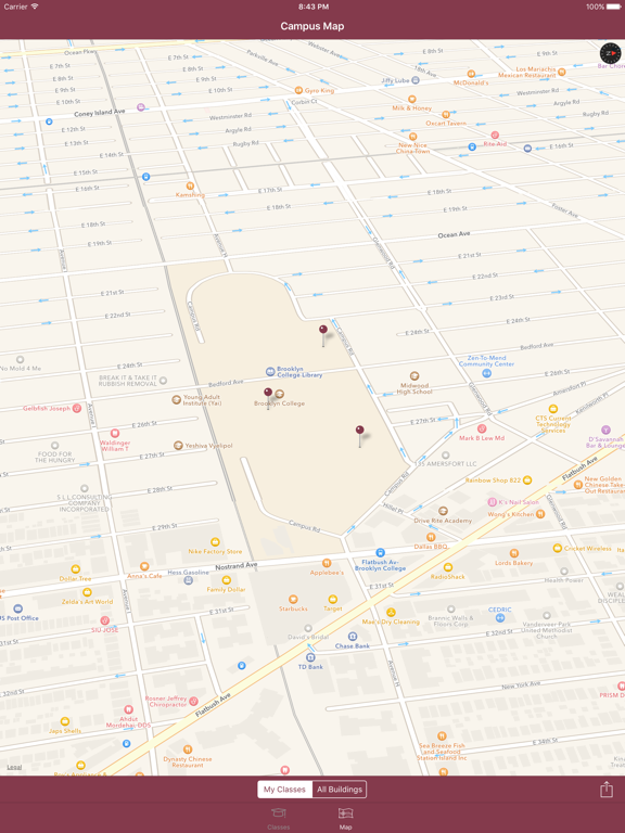 Screenshot #4 pour iBrooklyn - The unofficial app for CUNY Brooklyn College students.