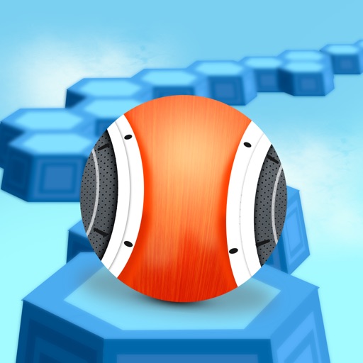 Amazing Rolling Ball Cubical Trials-Jump up & down iOS App