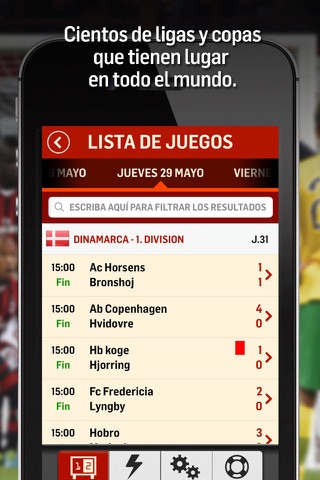 Livescores  Football screenshot 2