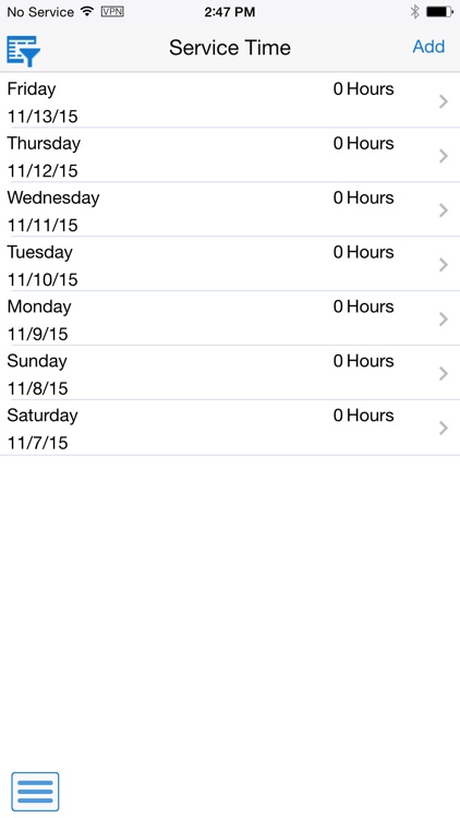 Service Work Order Time Entry Smartphone for JDEE1