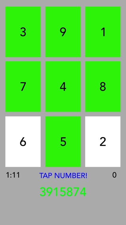Nine Digit Memory screenshot-3