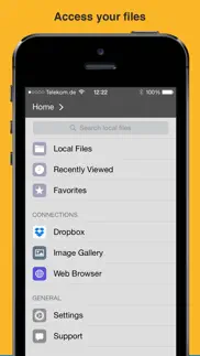 file manager app iphone resimleri 4