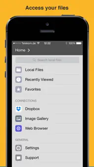 File Manager App iphone bilder 3