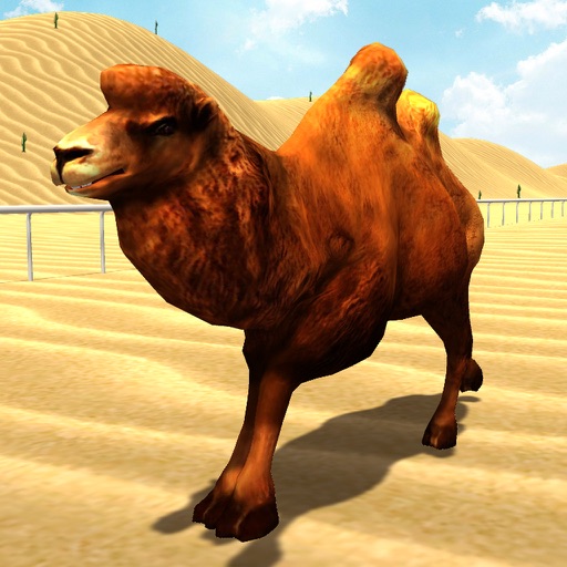 Real Camel Simulator 3d: Horse Racing game & wild animals games iOS App