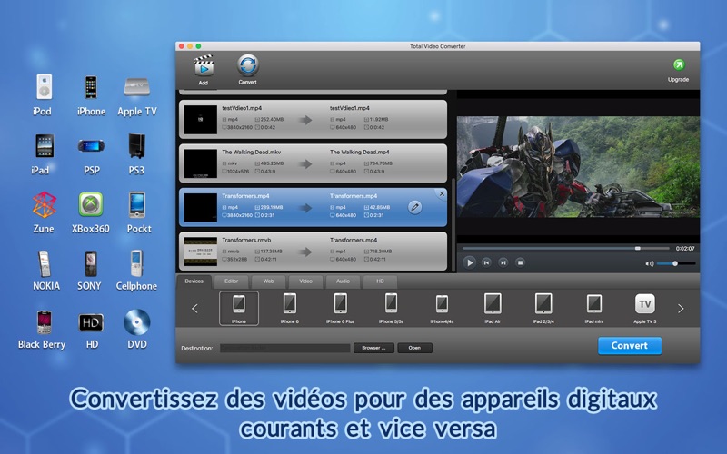 Screenshot #1 pour Total Video Converter