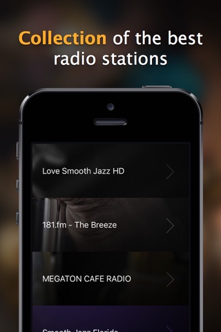 Radio Jazz - the top internet radio stations 24/7 screenshot 3