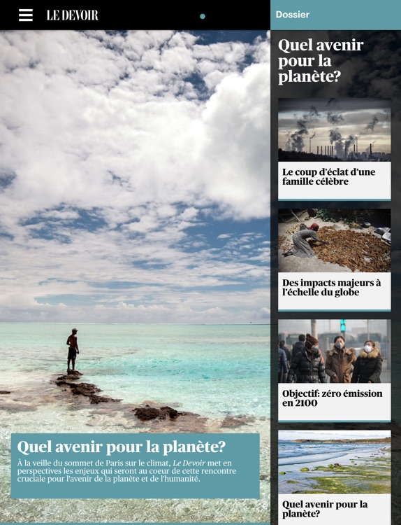 Journal Le Devoir screenshot-3