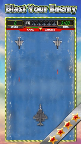 エースエアジェット戦闘機 - 無料エネミーブラストシューティングゲームのおすすめ画像2