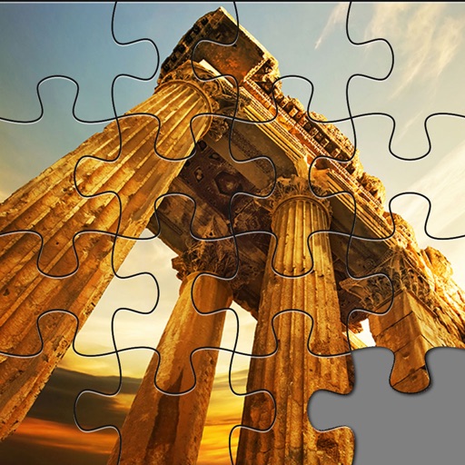 Puzzles Showing Beautiful Architectural Art Work - Quest For Every Age iOS App