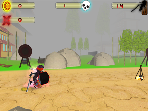 Assassin Japan Ninja vs Zombie Survival Free Game iPad screenshot