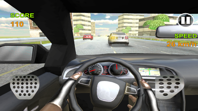 Screenshot #2 pour Extreme Racing In Car 3D Free