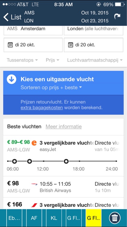 Amsterdam Airport (AMS) Flight Tracker Schiphol screenshot-3
