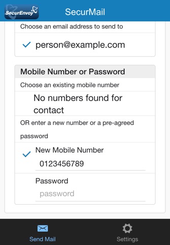 SecurEnvoy SecurMail screenshot 4