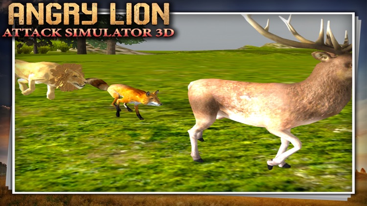 Angry Lion Attack Simulator 3D