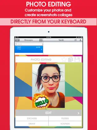 Captura 2 What2Share - Share Emoji, Gif and Meme from your Keyboard! iphone
