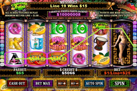 Carnival Fiesta Slots Rio FREE screenshot 2