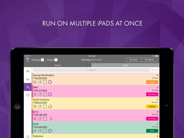 Waitku Wait List, Table Management For Restaurants