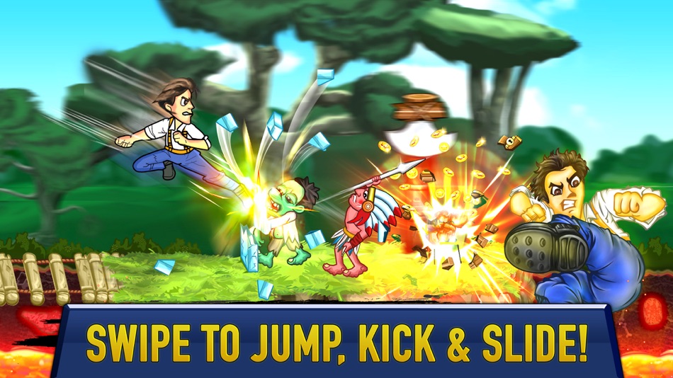 #3. Action Heroes - Running Game (iOS) Podle: RV AppStudios LLC